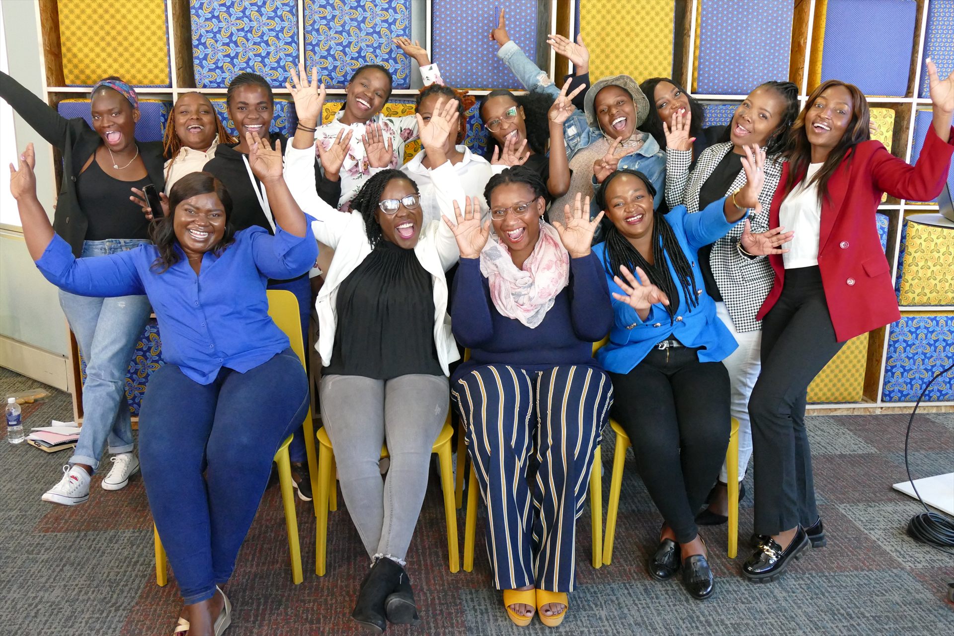 Women participating in the DataXplore event in Harare, Zimbabwe