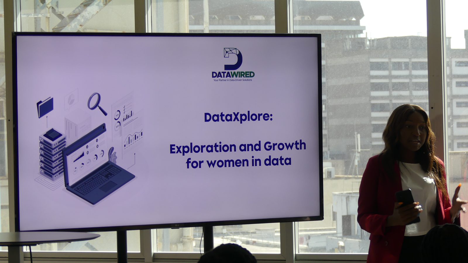 Participant at a DataXplore learning session